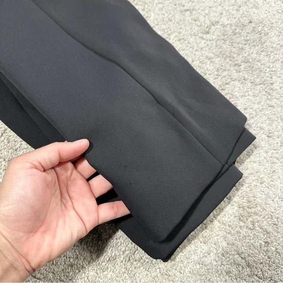 Chico’s Women’s Ruched Sleeve Blazer Open Front Lined Office in Black 2/US 12 - Picture 14 of 14